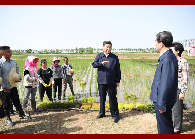 Xi Underlines Winning Anti-Poverty Battle During Ningxia Ins